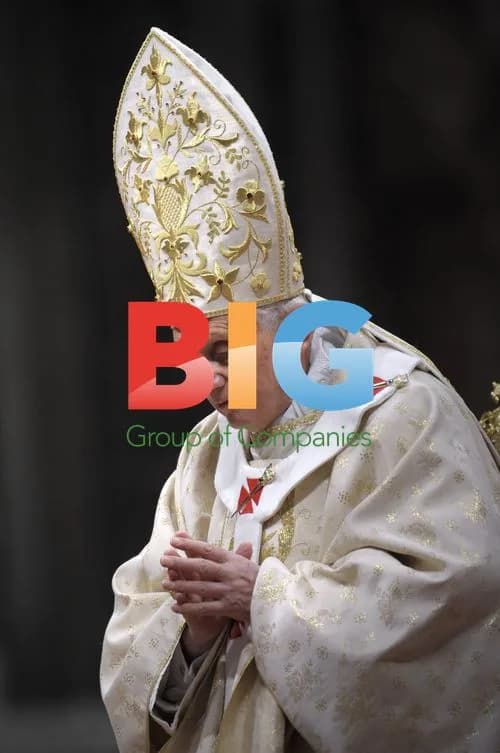 Pope Benedict XVI Celebrates Christmas Mass