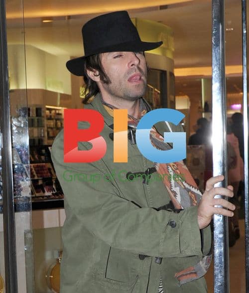 Liam Gallager out in London