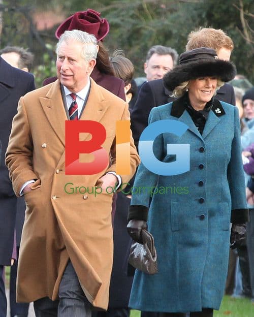 Royal Family Christmas Service in Norfolk