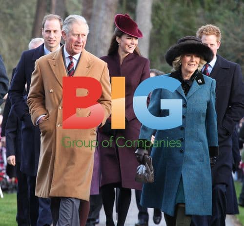 Royal Family at Christmas Day Service