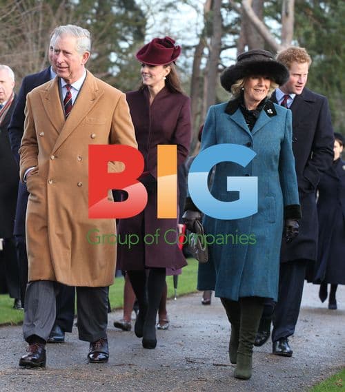 Royal Family at Christmas Service