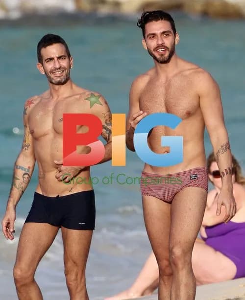 Marc Jacobs and ex-fiance stroll in St. Barths