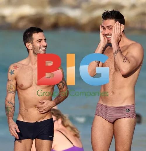 Marc Jacobs Strolls with Lorenzo Martone in St. Barths