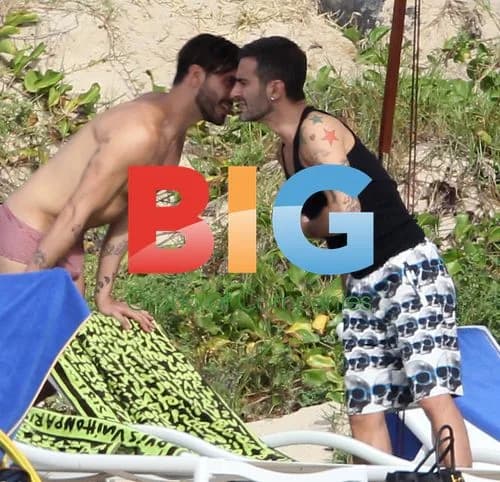 Marc Jacobs and Lorenzo Martone Vacation in St. Barths