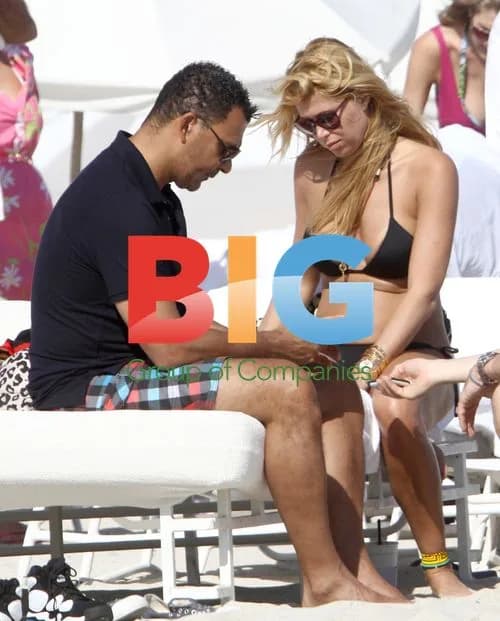 Ruud Gullit Enjoys Beach Day in Miami