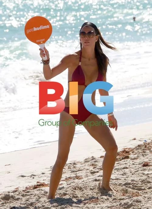 Claudia Galanti plays racquetball in Miami
