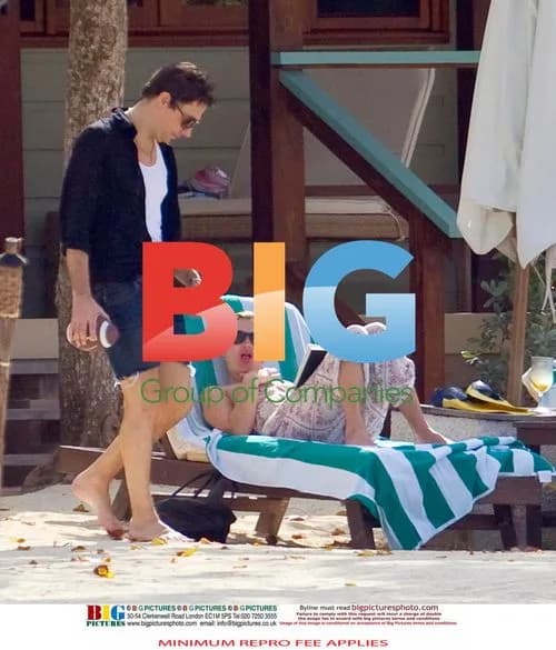 Kate Moss and Jamie Hince on Caribbean Holiday
