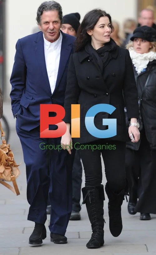 Nigella Lawson Lunches with Charles Saatchi in London