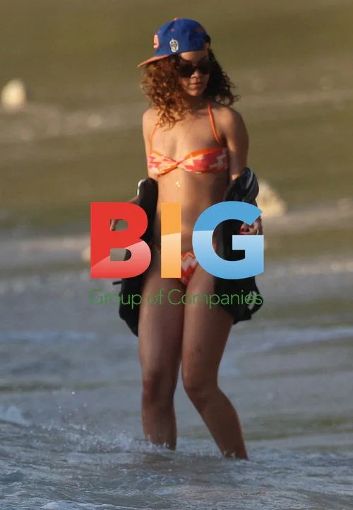 Rihanna Enjoys Caribbean Getaway
