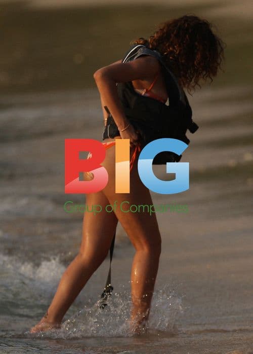 Rhianna in the Caribbean