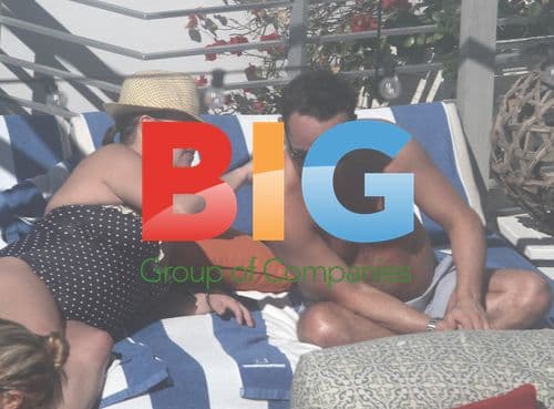 Ant McPartlin on Holiday with Wife