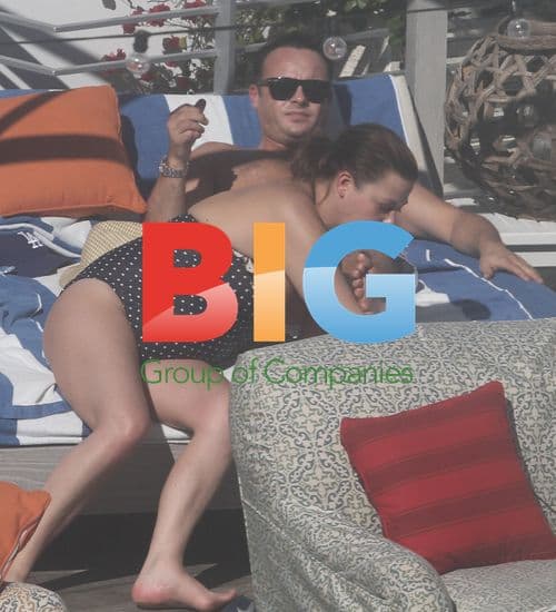 Ant McPartlin and Lisa Armstrong on Holiday