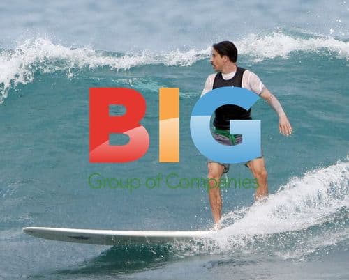 Anthony Kiedis Surfing in St Barts