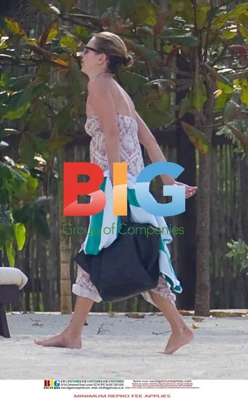 Kate Moss and Jamie Hince on Caribbean Holiday