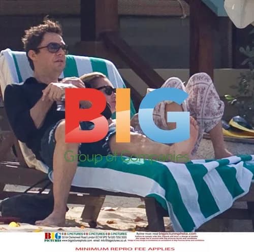 Kate Moss and Jamie Hince on Caribbean Holiday