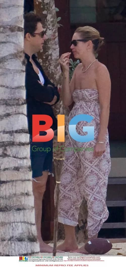 Kate Moss and Jamie Hince on Caribbean Holiday