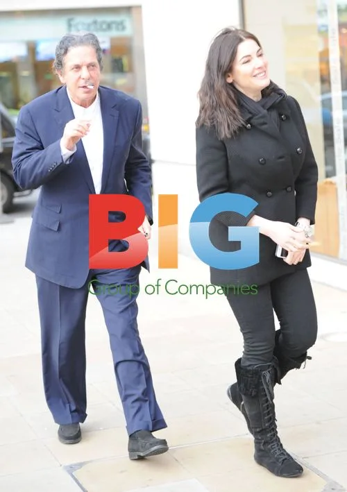 Nigella Lawson and Charles Saatchi Lunch in Mayfair