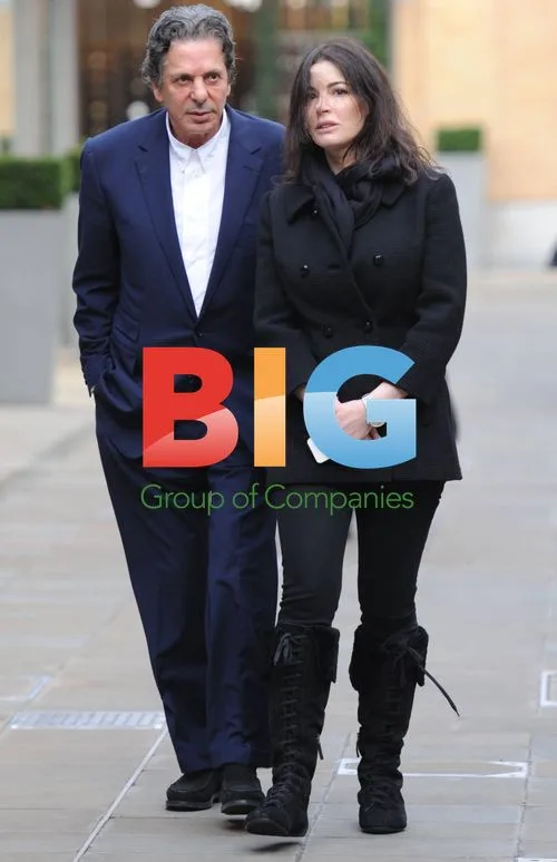 Nigella Lawson Lunches with Charles Saatchi in Mayfair