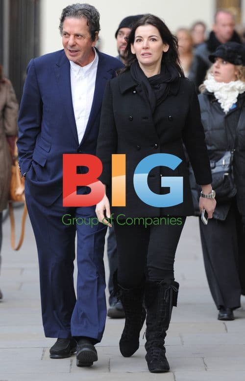 Nigella Lawson Lunches with Charles Saatchi in Mayfair