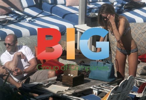 Jason Statham and Rosie Huntington-Whiteley in Miami