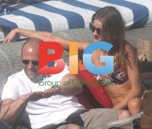 Jason Statham and Rosie Huntington-Whiteley in Miami