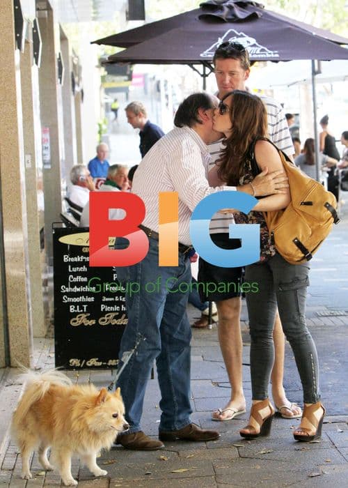 Glenn McGrath & Sara Leonardi in Sydney