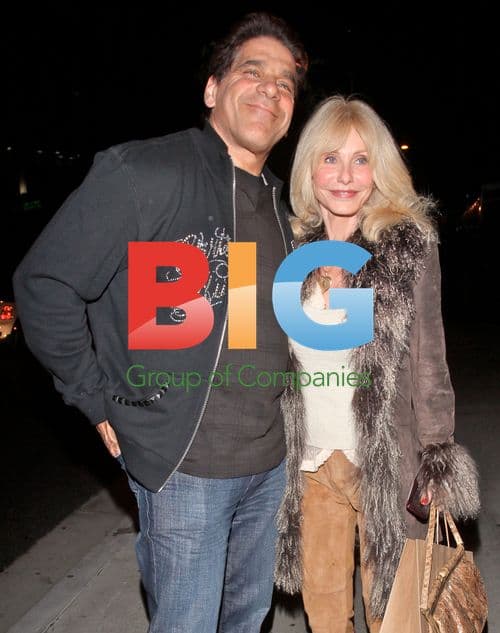 Lou Ferrigno and wife Carla Green dine at Boa Steakhouse