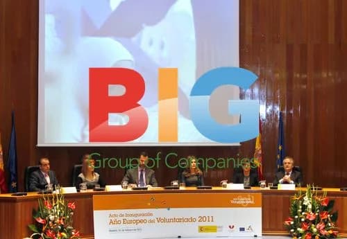 Princes of Asturias at EU Volunteering Event