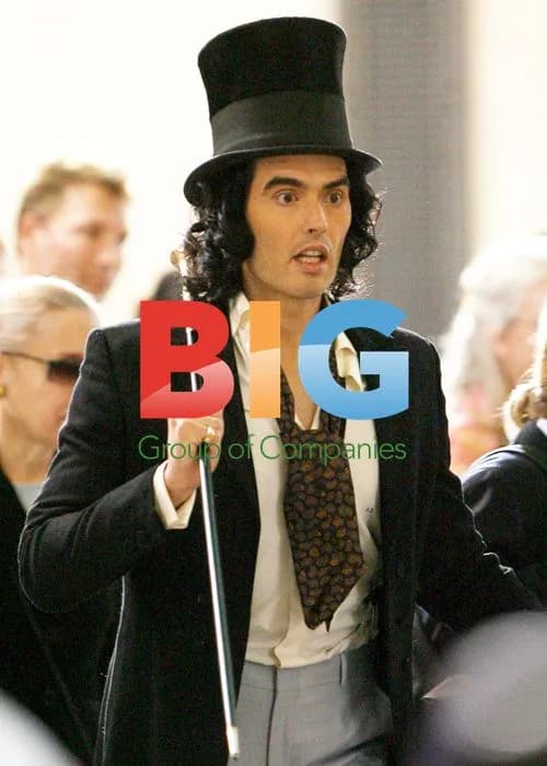 Russell Brand Filming 'Arthur' Remake