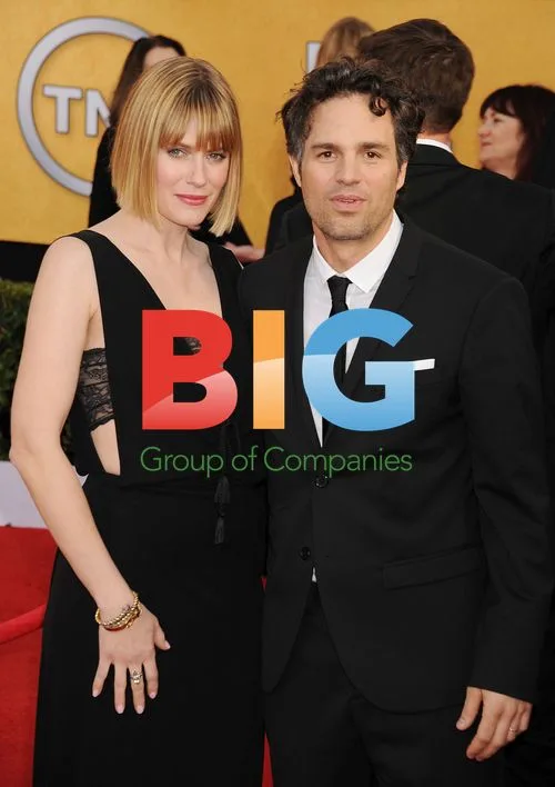 Mark Ruffalo and Sunrise Coigney at SAG Awards
