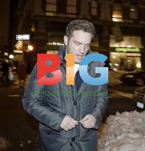 Chris O'Neill out in NYC