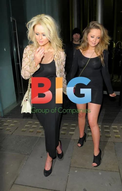 Emily Atack at Dancing On Ice Party
