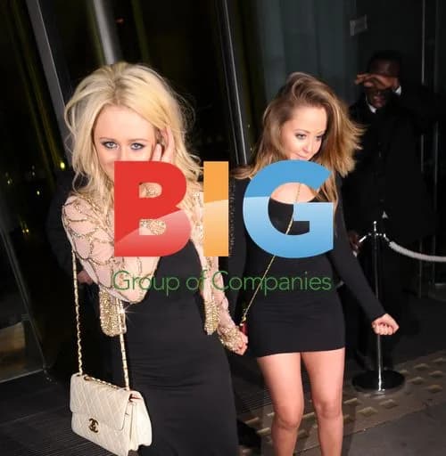 Celebrities at Dancing On Ice Party