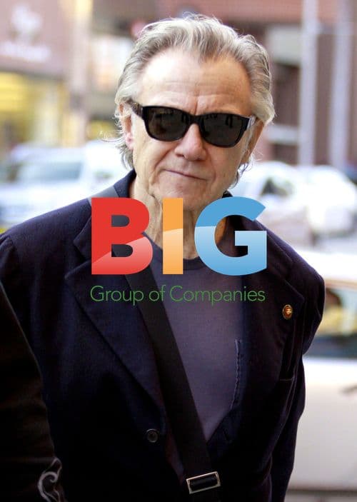 Harvey Keitel out in Beverly Hills