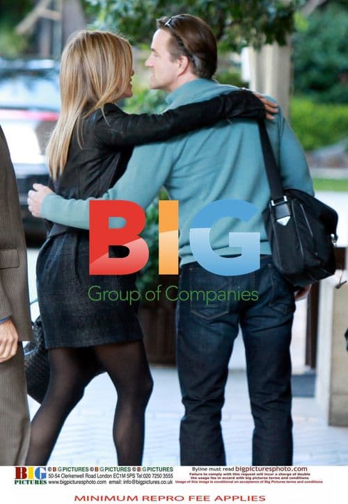 Mystery Woman Hugging Mystery Man