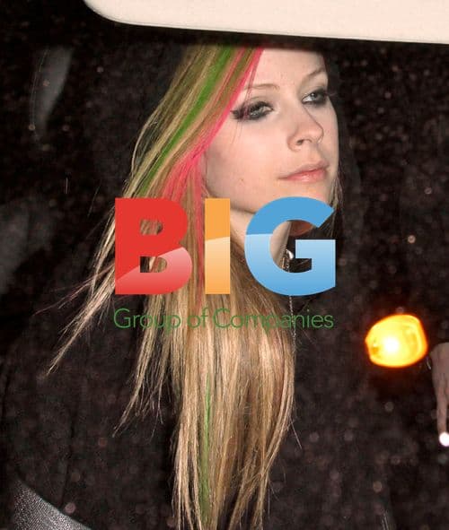 Avril Lavigne and Brody Jenner leaving Koi