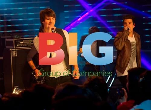 Big Time Rush at MTV in London