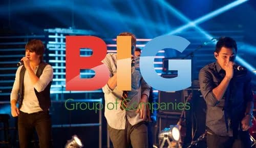 Big Time Rush at MTV London