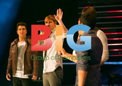 Big Time Rush at MTV London