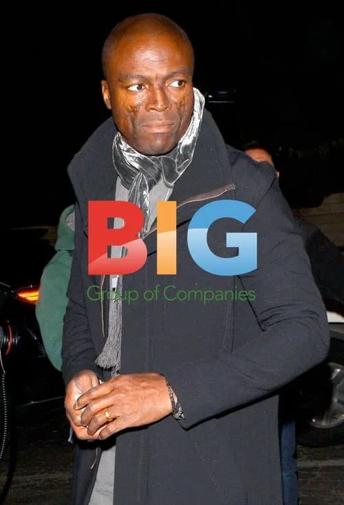 Seal and Heidi Klum Dining