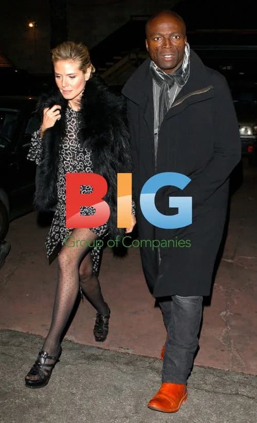 Seal and Heidi Klum Dining