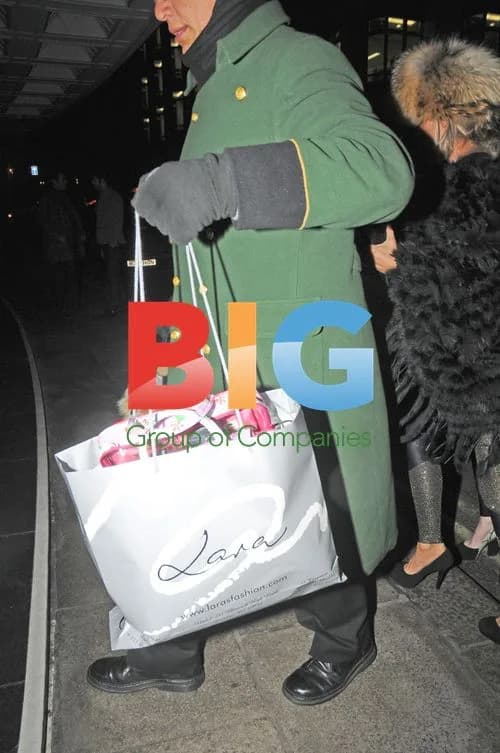 Katie Price Seen With Personal Aid in London