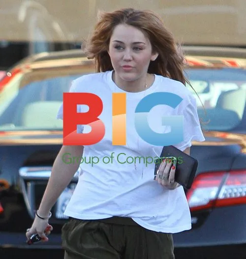 Miley Cyrus Spotted Out Casually in LA