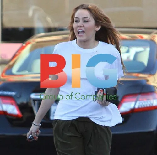 Miley Cyrus Out With Male Friend