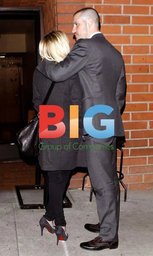 Reese Witherspoon and Jim Toth Leaving Restaurant