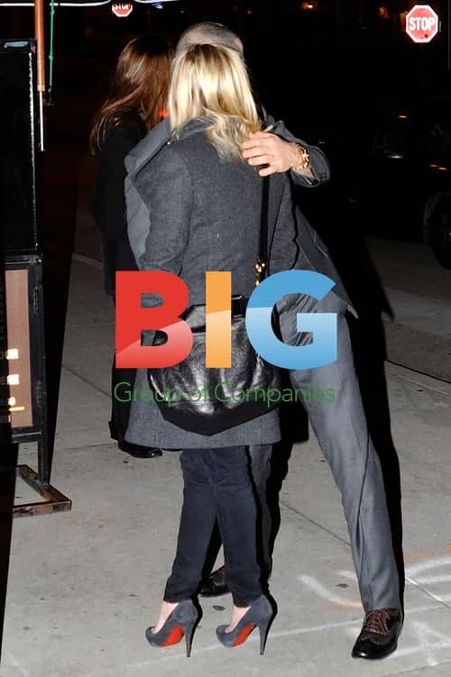 Reese Witherspoon and Jim Toth Leaving Toscana Restaurant