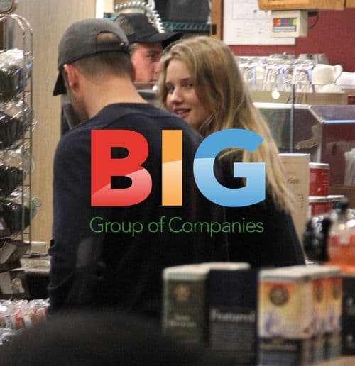 Rosie Huntington Whiteley and Jason Statham in West Hollywood