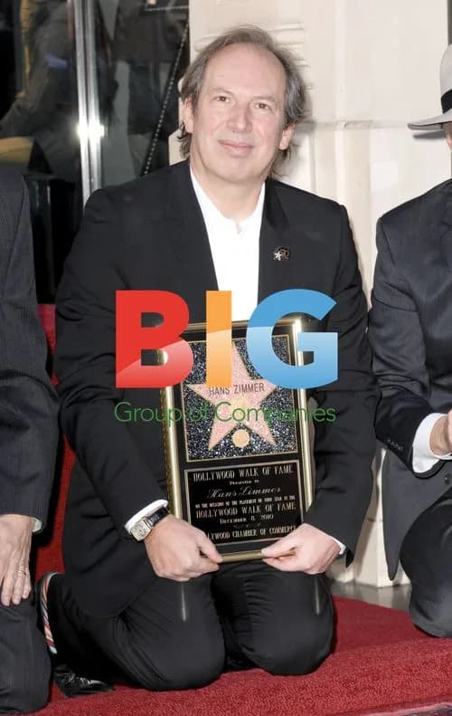 Hans Zimmer Receives Hollywood Star
