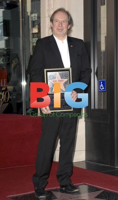Hans Zimmer Receives Hollywood Star