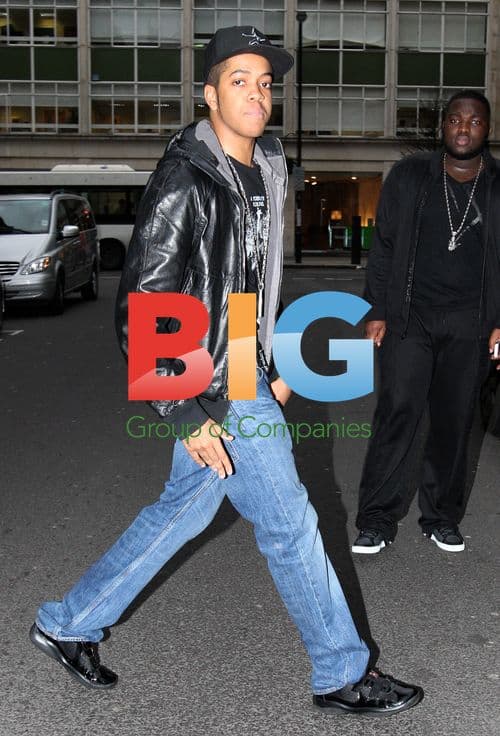 Celebs leaving Radio One Studios in London